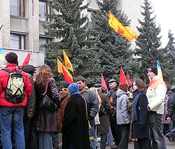Мітинг в підтримку Віктора Ющенка